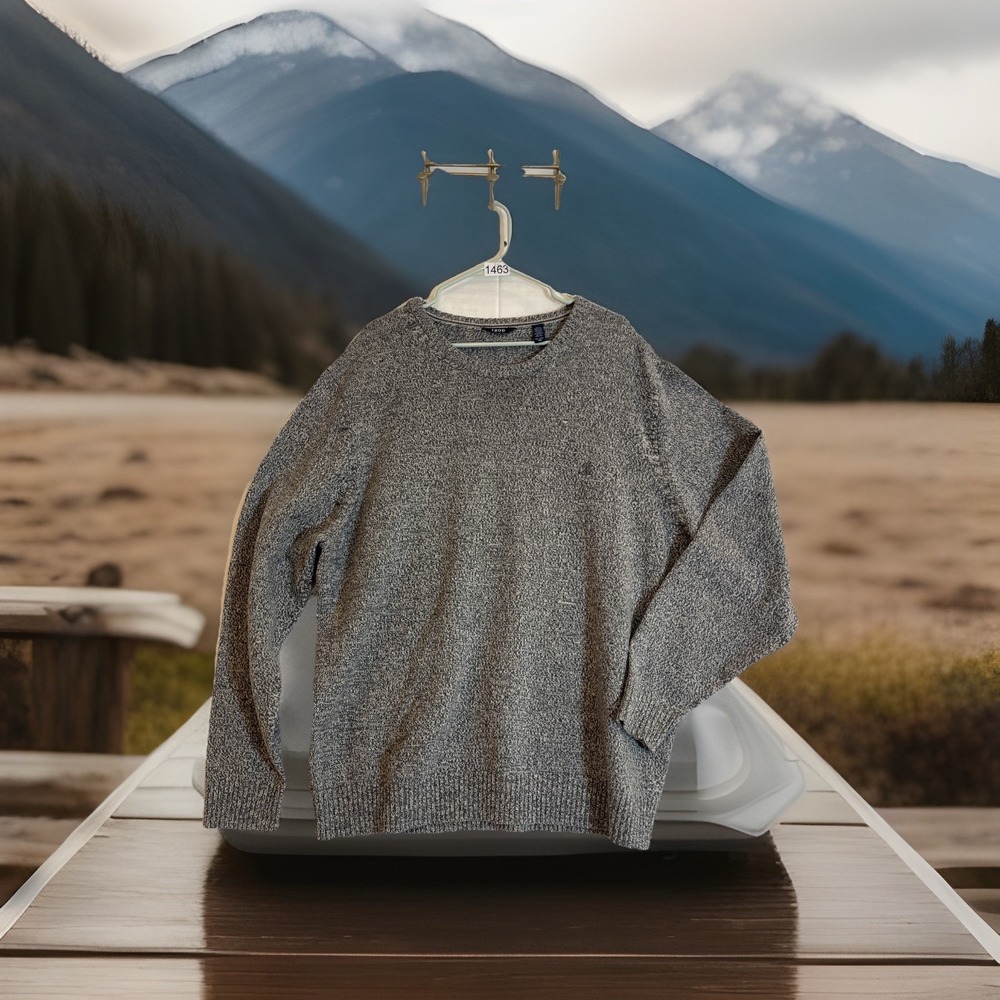 Izod Mens Heather Grey Pullover Sweater Men's Size XXL‎ factory coloring scheme